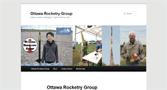 Desktop Screenshot of ottawa-rocketry.org